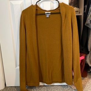 Old navy - size large - rust yellow cardigan